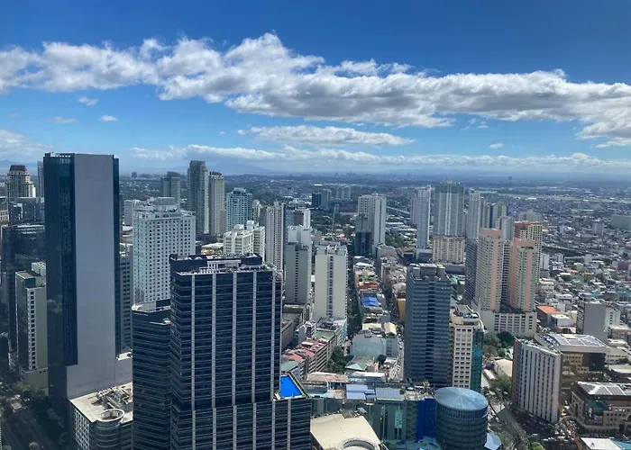 Makati Amazing View Penthouse Studio, Air Residence, Fast Internet * 马尼拉