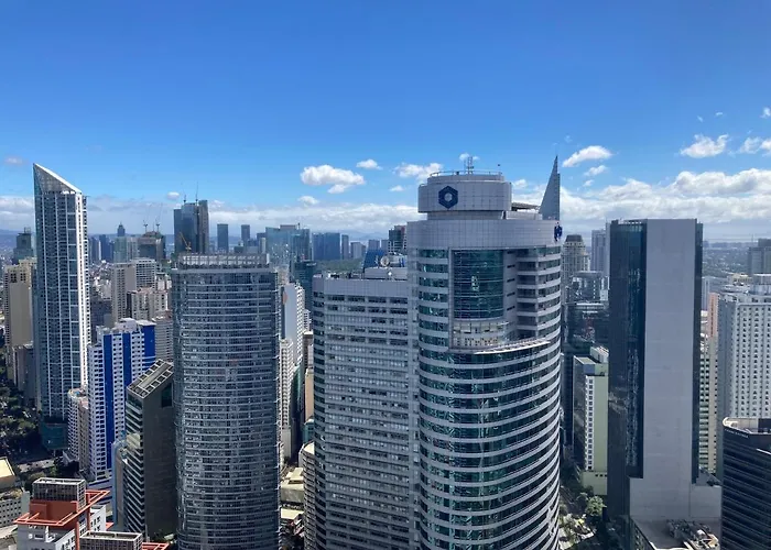 Makati Amazing View Penthouse Studio, Air Residence, Fast Internet