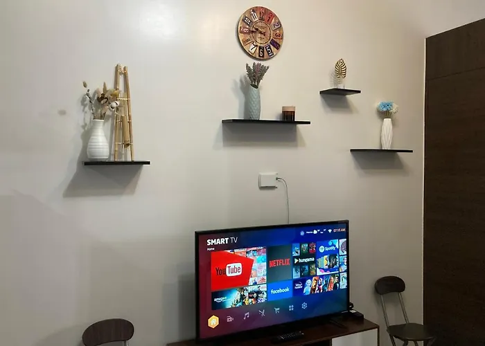 Makati Amazing View Penthouse Studio, Air Residence, Fast Internet 公寓 马尼拉