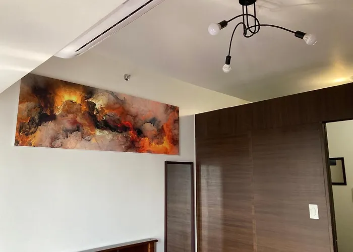 Makati Amazing View Penthouse Studio, Air Residence, Fast Internet 公寓 *