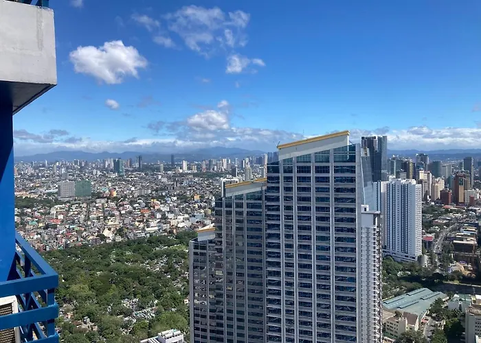 Makati Amazing View Penthouse Studio, Air Residence, Fast Internet 马尼拉