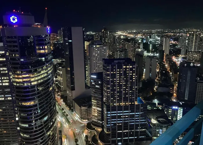 公寓 Makati Amazing View Penthouse Studio, Air Residence, Fast Internet 马尼拉
