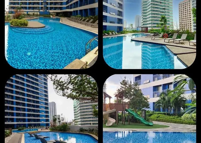 Makati Amazing View Penthouse Studio, Air Residence, Fast Internet *