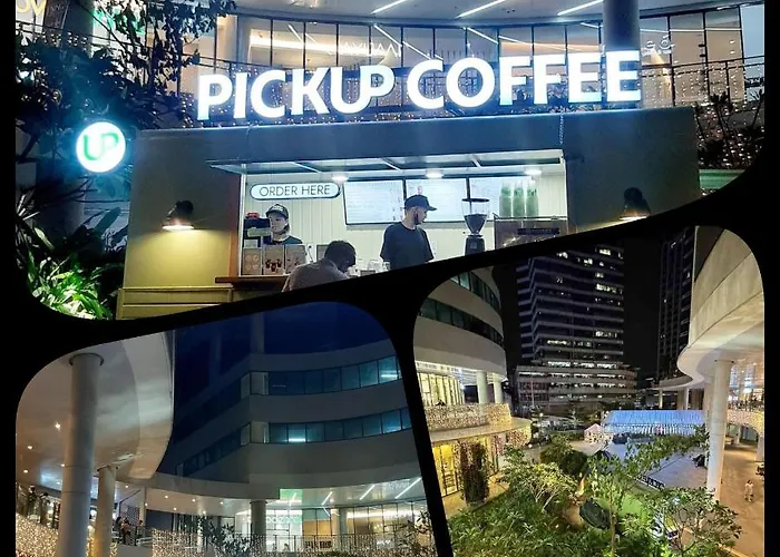 Makati Amazing View Penthouse Studio, Air Residence, Fast Internet 公寓 *
