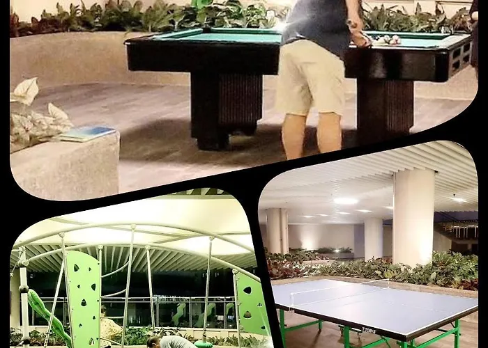 公寓 Makati Amazing View Penthouse Studio, Air Residence, Fast Internet 马尼拉