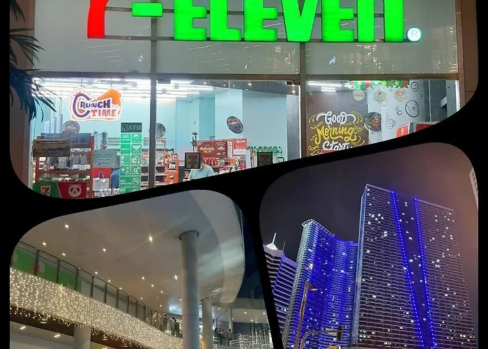 Makati Amazing View Penthouse Studio, Air Residence, Fast Internet 公寓 马尼拉