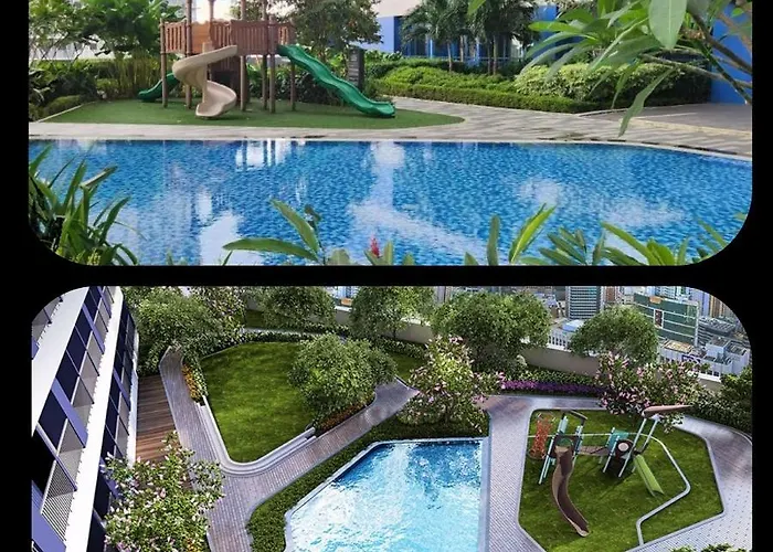 公寓 Makati Amazing View Penthouse Studio, Air Residence, Fast Internet